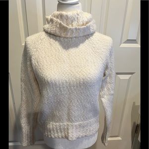 J Crew Wool Blend Winter White Sweater - XS